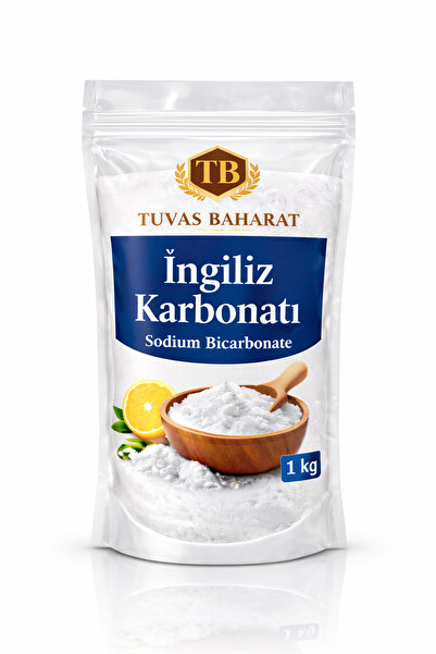 TUVAS BAHARAT İngiliz Karbonatı 1kg – Sodyum Bikarbonat