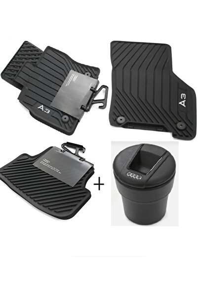 FCSPORTSCENTER Audi Ekipman 2021-2025 8y Kasa Uyumlu Kauçuk Paspas