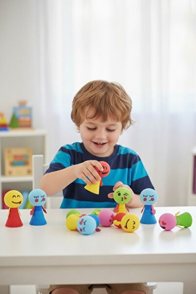 Hyd Zıplayan Oyuncak Emojili Zıp Zıp Oyun Dev Boy 9 cm 1 Adet