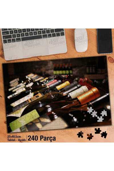 Genel Markalar Asil Hobi Şarap şişeleri - Alkol - İçki -Bar Yapboz - Ayak Des...