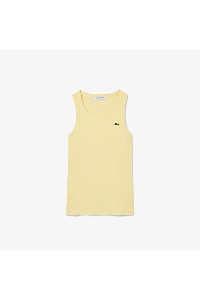 Lacoste Slim Fit Ribbed Cotton Tank Top - TF5388-00-107