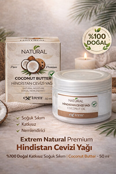 Natural Hindistan Cevizi Yağı 50 ml