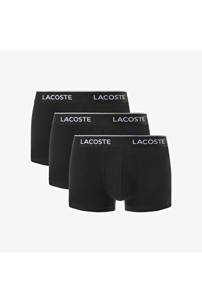 Lacoste عبوة من 3 سراويل داخلية قطنية مطاطية - 5H1300-00-031