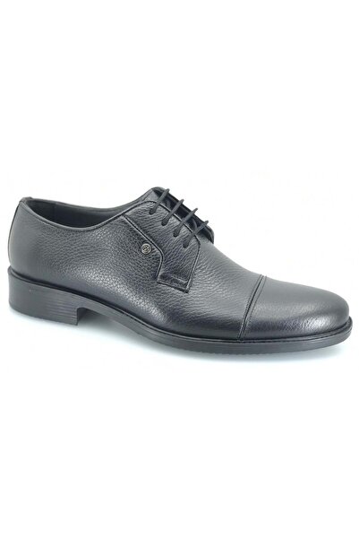 KCMN Berlino 819 100% Genuine Leather Men's Classic Shoes Black