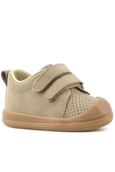 Rakerplus حذاء رياضي للأطفال من جلد المنك الطبيعي بشريط فيلكرو تشريحي من سونيك