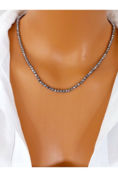 LemaStone قلادة تيراهيرتز (حجر الاهتزاز) من الحجر الطبيعي Quantum Balance