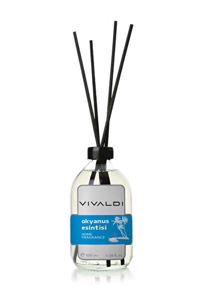 Vivaldi Home Okyanus Çubuklu Oda Kokusu 100 ml, Ferah ve Serin Deniz Esintisi...
