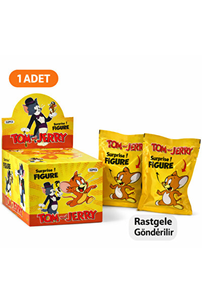 Bakmakistersen Tom ve Jerry Sürpriz Figür Anahtarlık Paket Tom ve Jerry Sürpr...