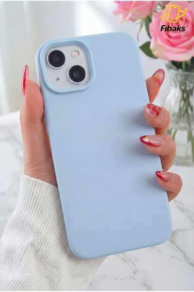 Fibaks Iphone 13 - 14 -15 Kılıf Içi Kadife Lansman Silinebilir Renkli Yumuşak...