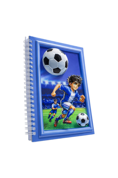 OMATEK SMART TECHNOLOGIES دفتر ملاحظات ثلاثي الأبعاد لملاعب كرة القدم