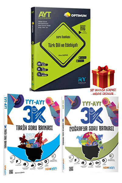 Referans Yayınları Referans Yayınları AYT Edebiyat+Coğrafya+Tarih Soru Bankal...