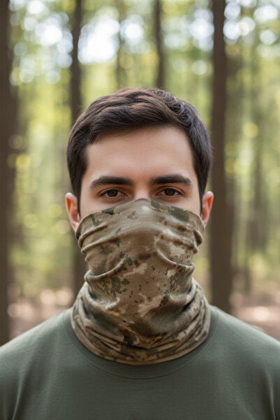 SINGLE SWORD Tactical Buff, bandană militară care poate fi folosită în 17 for...