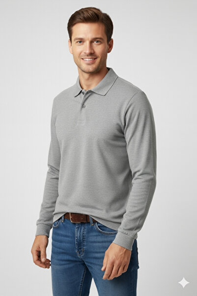 HG POLO YAKA UZUN KOLLU TİŞÖRT