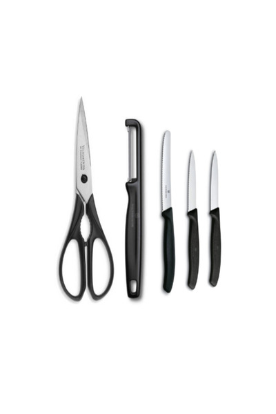 Victorinox Siyah Mutfak&Çeyiz Seti Bıçak
