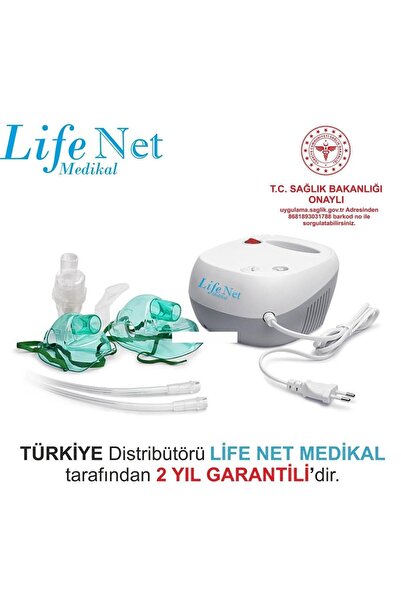 Genel Markalar Kompresörlü Nebulizatör Cihazı - Buhar Makinesi Wne201 / Wne211