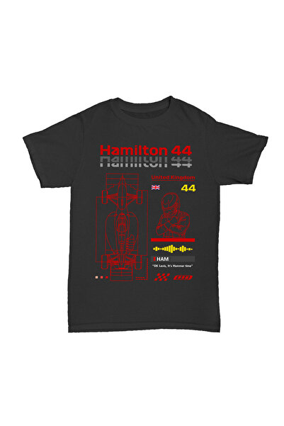 l'eivor تي شيرت مطبوع بتصميم تفاصيل الطيار للجنسين من Formula 1