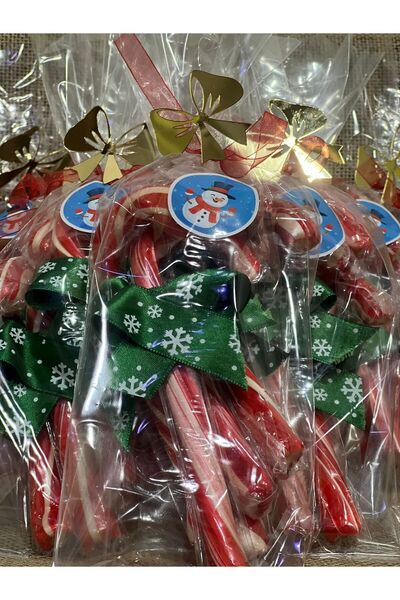 Neşeli Dükkan BASTON ŞEKER KARNE HEDİYESİ DOĞUMGÜNÜ KUTLAMA 15 ADET