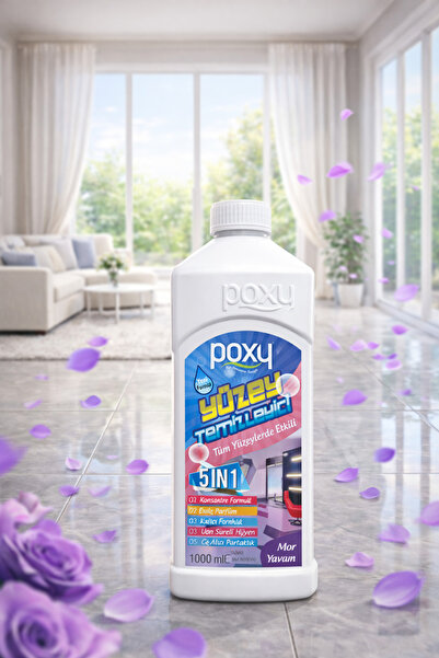 Poxy Yüzey Temizleyici 5 in 1 Mor Yuvam 1000 ml Konsantre