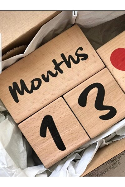 Babyroom مجموعة مكعبات الذاكرة الخشبية للرماية والديكور للأم والطفل مكونة من ...