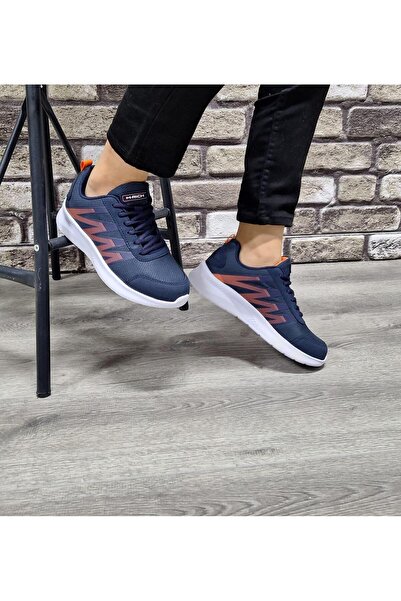 Bukond Daily Comfortable Orthopedic Sole Lace-up Waterproof Sports Shoes Sneaker