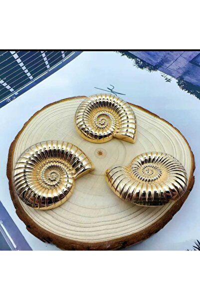 beyna aksesuar Z.a.r.a Moda Beyna 4 Büyük Boy Gold Renk Düğme,(KABAN,CEKET,YELEK,ELBİSE 2 Lİ DÜĞME 3,5 CM)