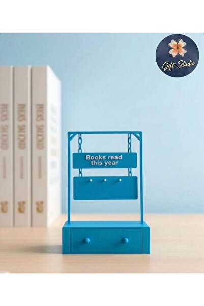 Gift Studio Kitap Okuma Sayacı - Kitaplık Aksesuar - Kitap Okuma Motivasyon