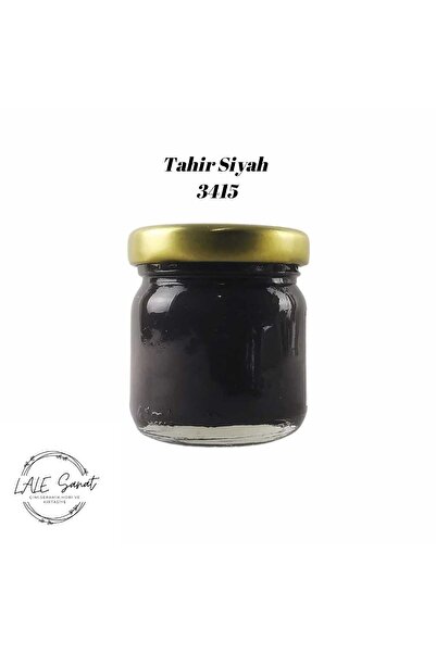 ArtElegant Tahrir Siyah Sıraltı Seramik Ve Çini Boyası