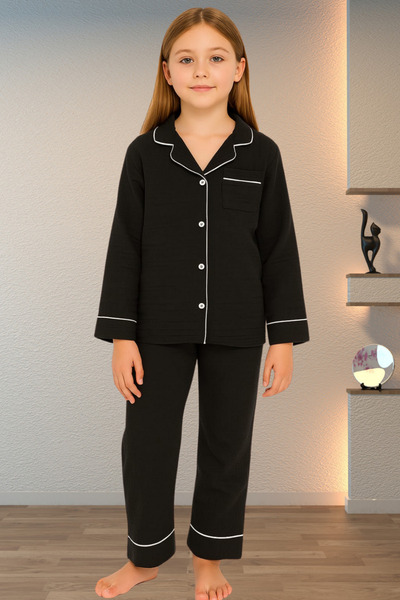 tny kids collection طقم بيجامة أطفال من القطن الخالص 100%