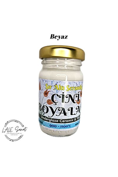 ArtElegant BEYAZ Sıraltı Seramik Ve Çini Boyası 80gr