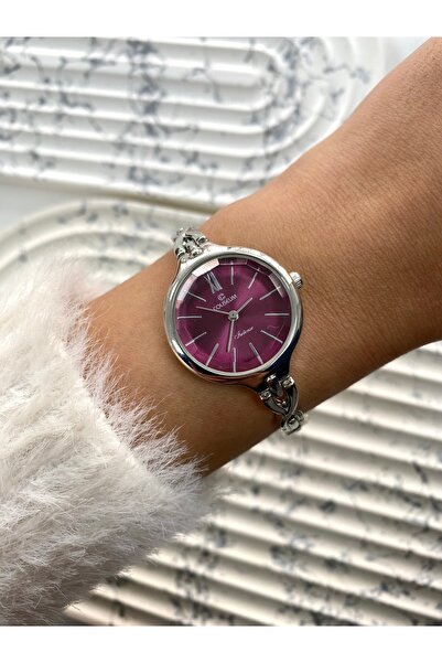 Mazzy Vintage Round Inside Green Women's Wristwatch