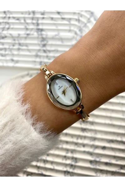 Coliseum Vintage Inside White Gold Women's Wristwatch