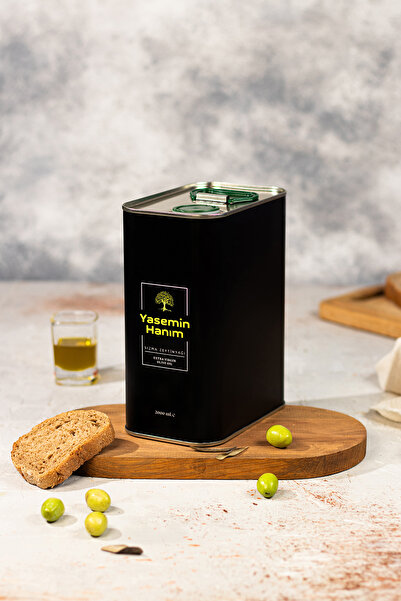 YASEMİN HANIM Memecik 0,5-0,7 Asit Naturel Sızma Zeytinyağı 2lt. 2024-2025 Ye...