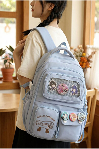 Kawaii Korean Style Premium Imported Children's School Bag Backpack with Acce...