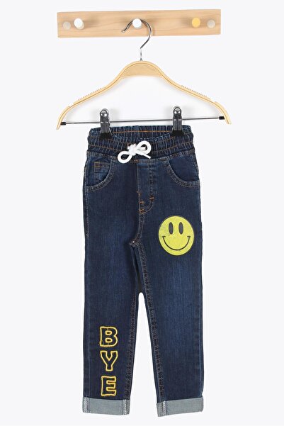 Mckanzie 223693 Παιδικό τζιν παντελόνι με κέντημα Bye