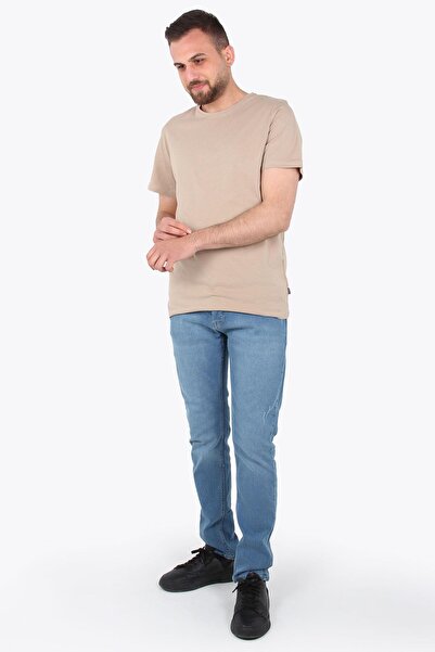 Mckanzie 2020 Tricou Basic Suprem Regular Fit cu decolteu O