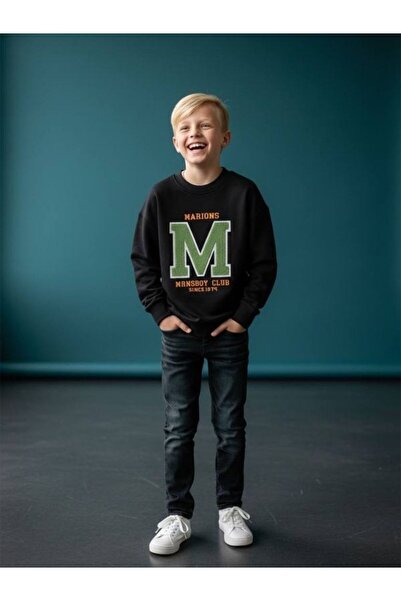 Marions Hanorac pentru băiat cu litera M Process