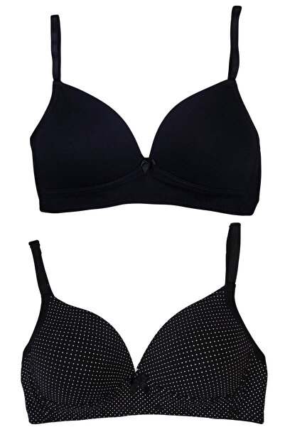 Koza soft Teenage Girls and Children's Training Bra Cotton Padded Wire-Free A...