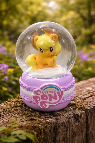 GÜÇLÜ My little pony temalı orta boy kar küresi