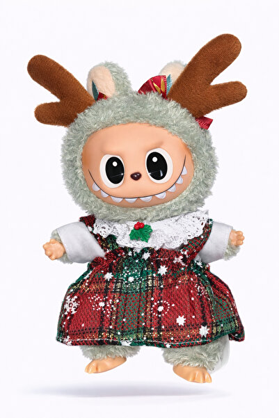 OEM Labubu Reindeer Girl Craciun – Spiridușul cel mai adorabil - jucarie de plus