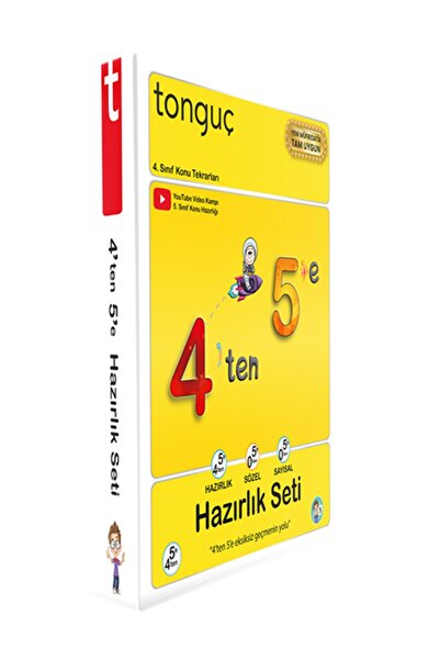 Tonguç Yayınları 4'ten 5'e Hazırlık Seti / Kolektif / Tonguç Akademi / 868427...