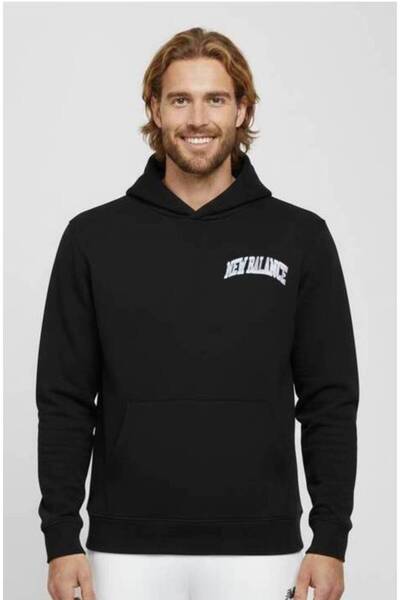 New Balance UNH3350 Černá unisex mikina