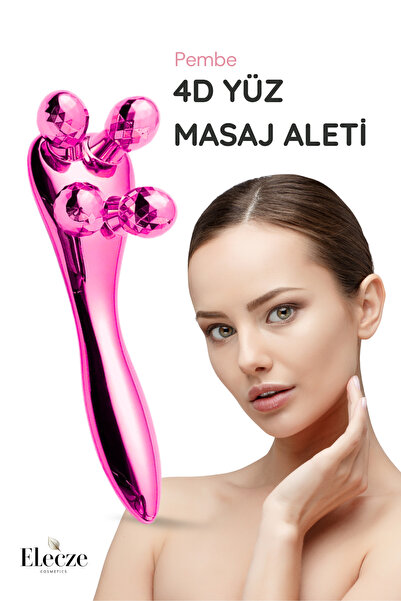 Elecze cosmetıcs 4D Yüz Cilt Sıkılaştırıcı Selülit Çatlak Giderici Rulo Masaj...
