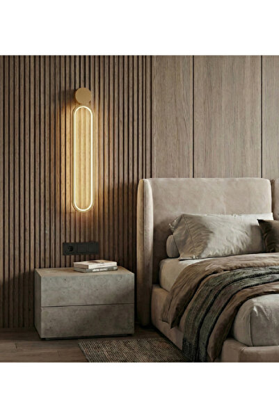 ACROLITE Chain-A Dekoratif Duvar Aplik Siyah 3000K 45CM