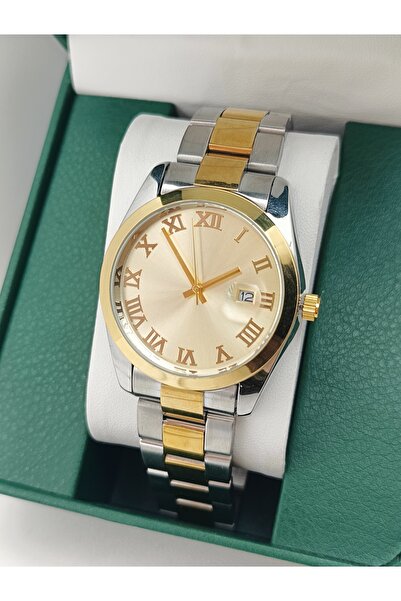 PW POLO WHITE Men's Steel Wristwatch with Calendar
