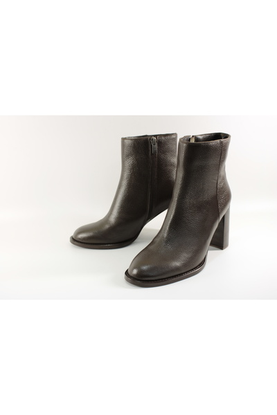 evva shoes حذاء بكعب عالي من الجلد الطبيعي عالي الجودة