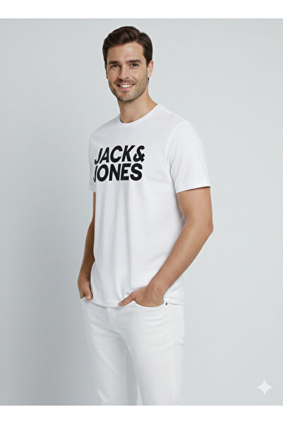 Jack & Jones Jackjones 12151955 Jackjones з коротким рукавом з принтом