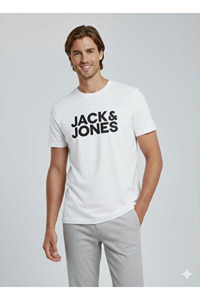Jack & Jones Tricou pentru bărbați Jjecorp Essentials din bumbac, slim fit, c...