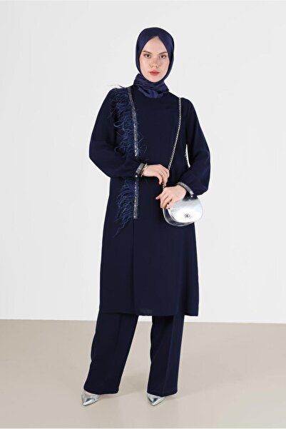 Alvina SET DE PANTAȚI DUBLI CU PENE CU FÂȘI SIMPLE 30201