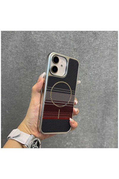 Zebana Apple iPhone 12 Uyumlu Kılıf Velora Series Kılıf (Kablosuz Şarj) Siyah