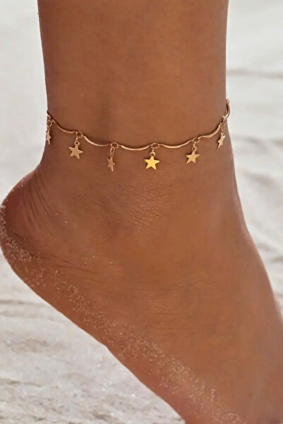 Crc Bijuteri Star Motif Anklet